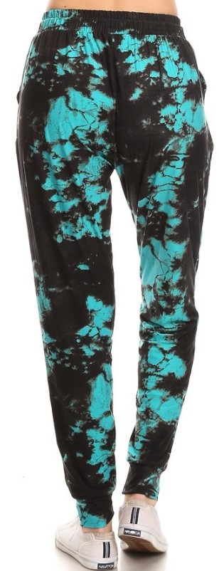 turquoise joggers womens