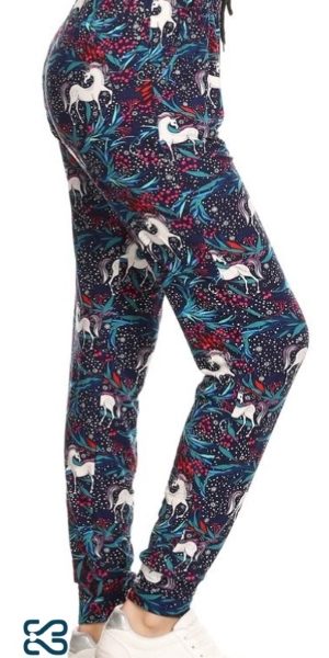 Unicorn Forest Jogger, KISS My Legs