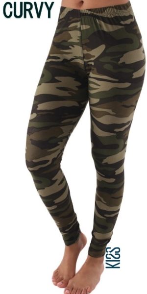 Classic Camo Leggings, KISS My Legs