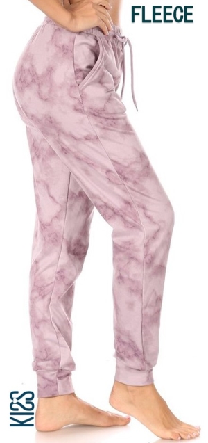 Pink Quartz Fleece Jogger, KISS My Legs
