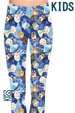 Character-DC13 Kids Leggings, KISS My Legs