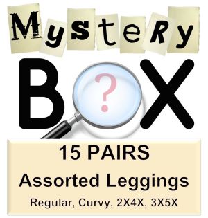 Mystery Box of 15 Ladies Leggings from KISS My Legs, Edmonton, Alberta, Canada