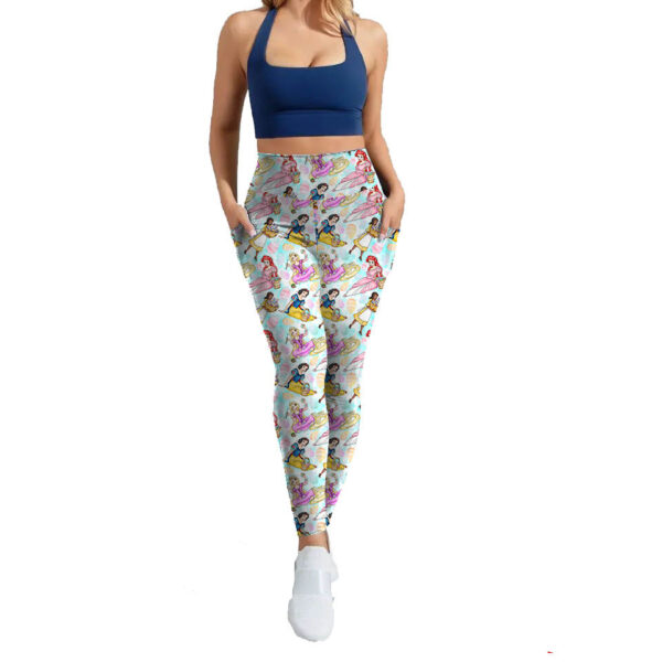 Adult wearing our Character EASTER184 Leggings