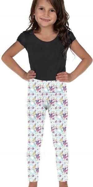 Child wearing our Stich & Alice429 Leggings