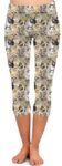 Adult wearing our Cats Meow Capri Leggings