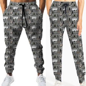 Adults wearing our Camping Fun Joggers