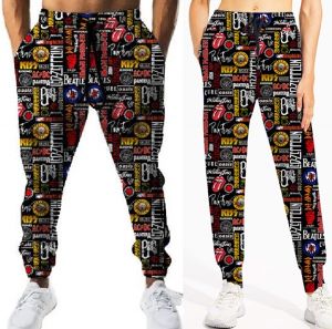 Adults wearing our Character Joggers