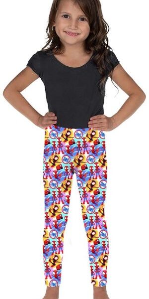 Child wearing our SPIDERM585 Leggings