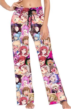 Adult wearing our ANIME618 Lounger Pants