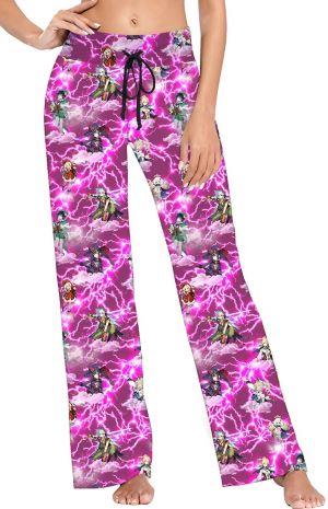 Adult wearing our ANIME619 Lounger Pants