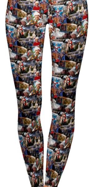 Adult wearing our VACATION666 Leggings