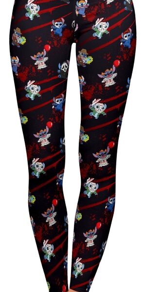 Adult wearing our Character STICH556 Leggings