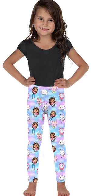 Youth wearing our Character GABBY992 Leggings